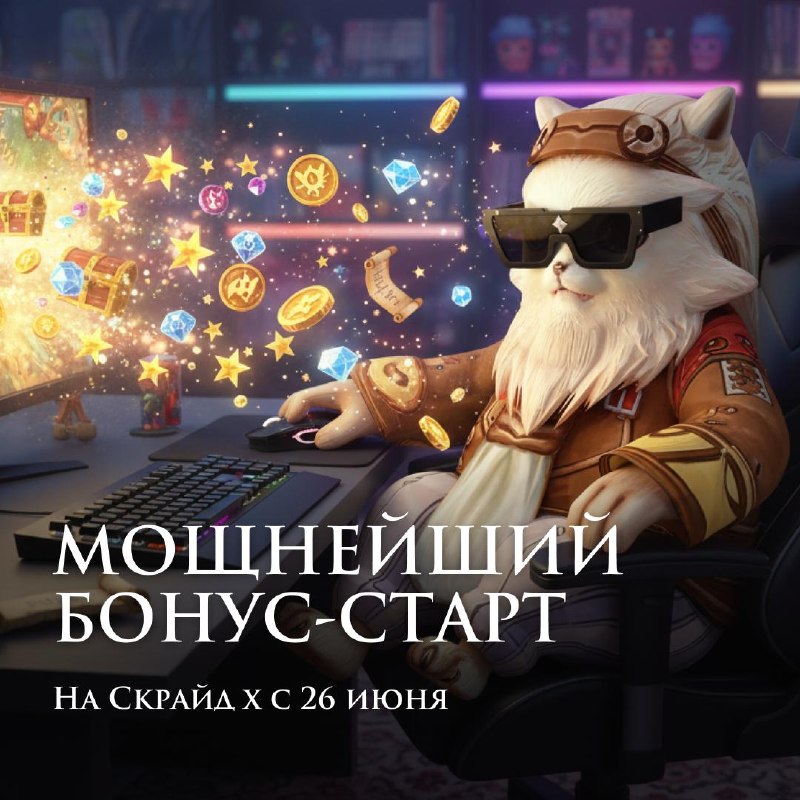 Скрайд — 😎 БОНУС СТАРТ НА СКРАЙД Х